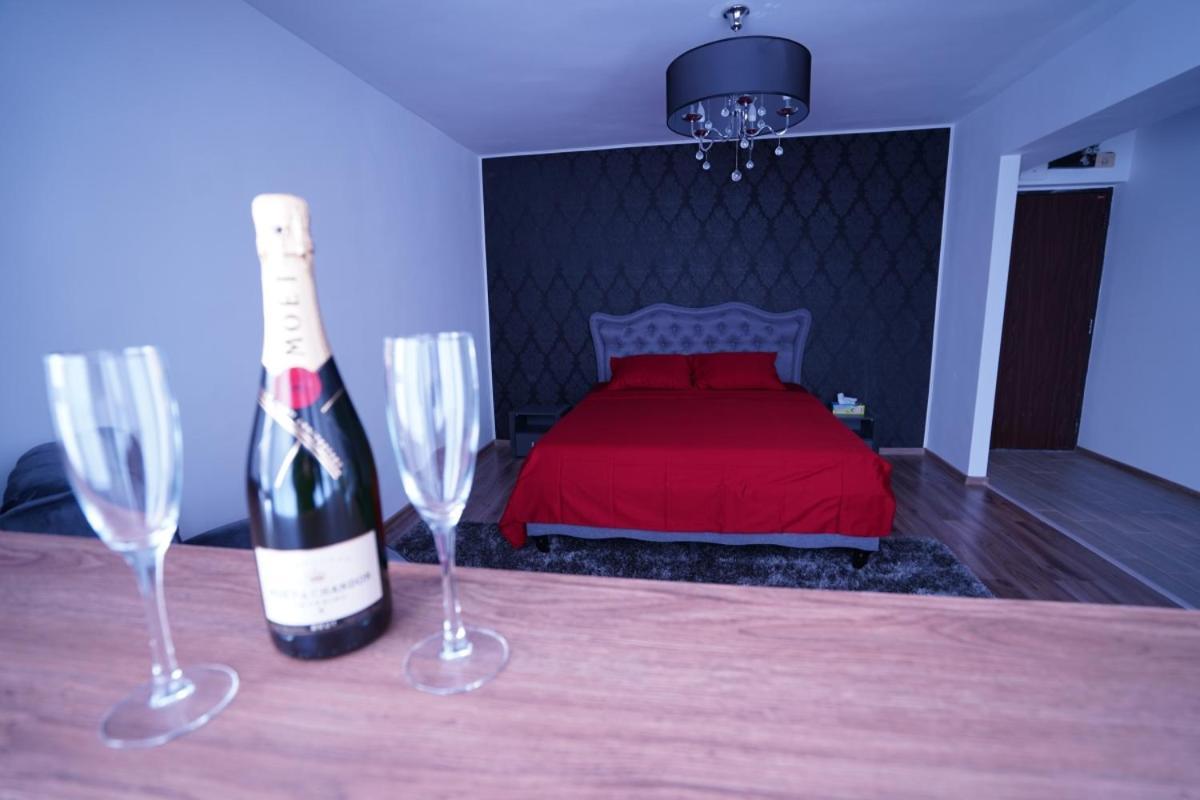 Luxury 1Br Studio Near Hanul Drumetului Bucharest Luaran gambar